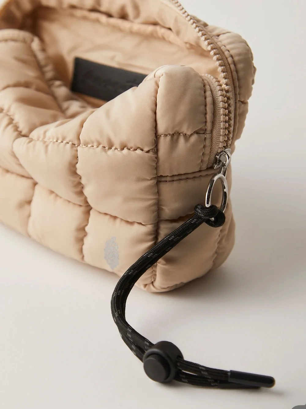 Free People Quilted Mini Case in Off White